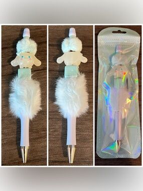 Cinnamoroll beaded focal pen